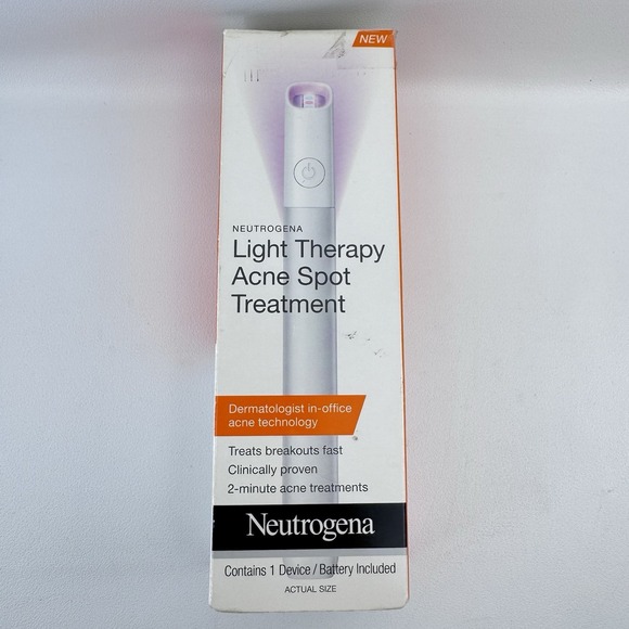 Neutrogena Light Therapy Acne Spot Treatment  NEW OLD STOCK Opened Box - Picture 8 of 8